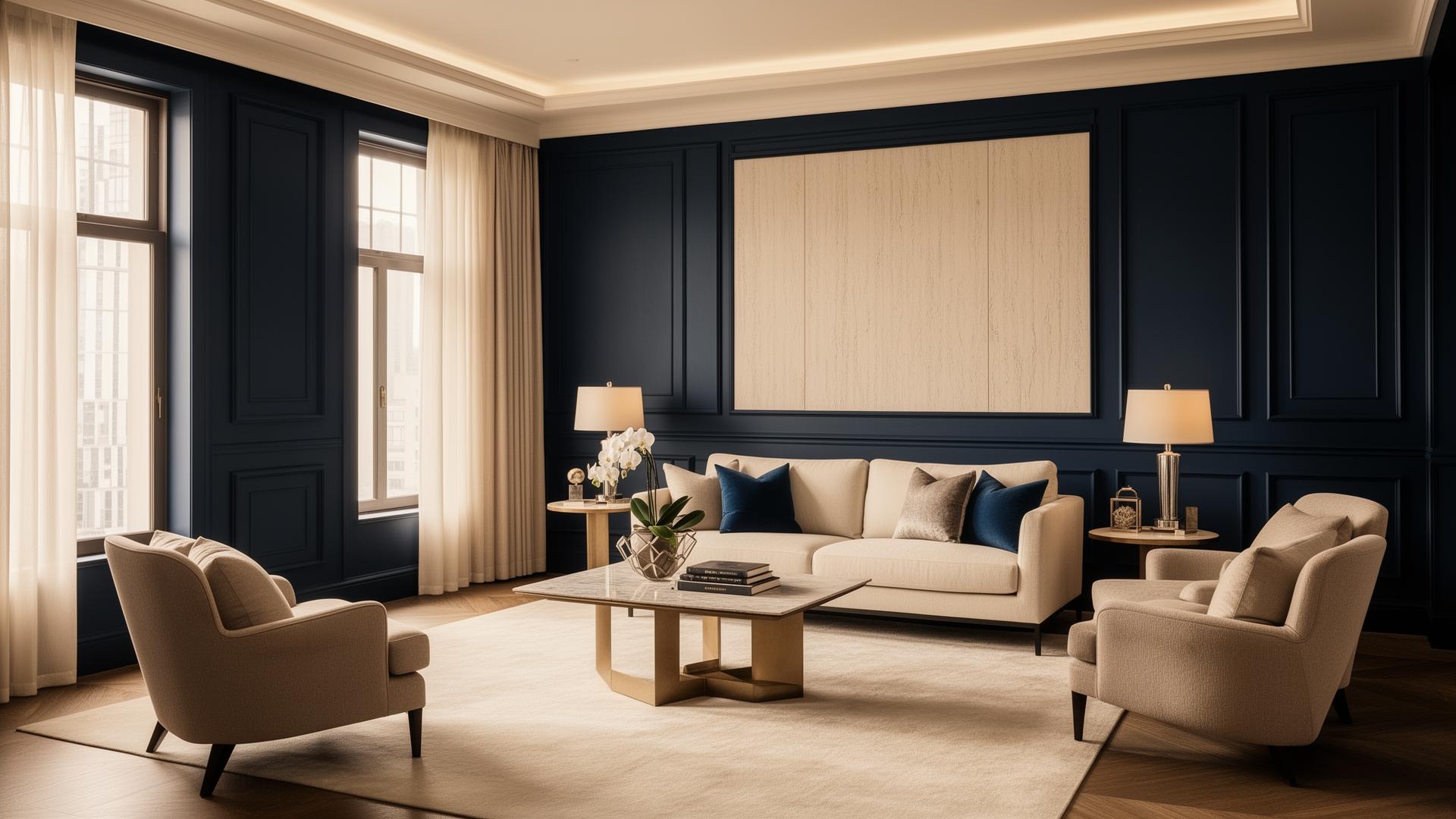 Luxury interior decorated by DS Decor